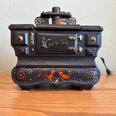 McCoy WOOD BURNING STOVE COOKIE JAR