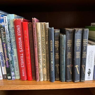 A COLLECTION OF MAINLY NON FICTION BOOKS