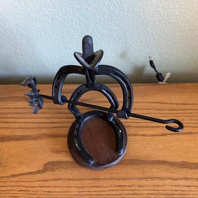 LEGACY QUEST HANDMADE FOR NRA BAROMETER & HORSESHOE COWBOY