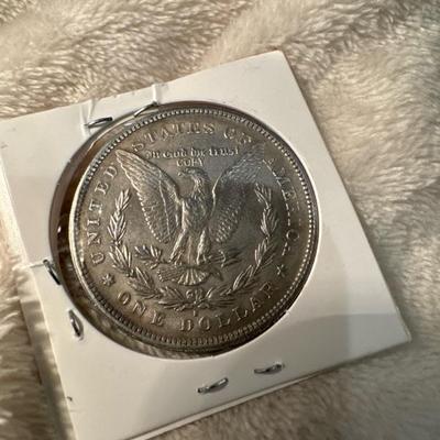 1889 S MORGAN U S COIN SILVER VF+