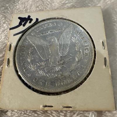 1899 O MORGAN U S COIN AU SILVER XVF
