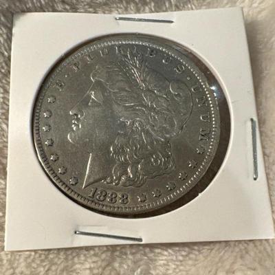 1888 S MORGAN U S COIN 1$ silver XVF