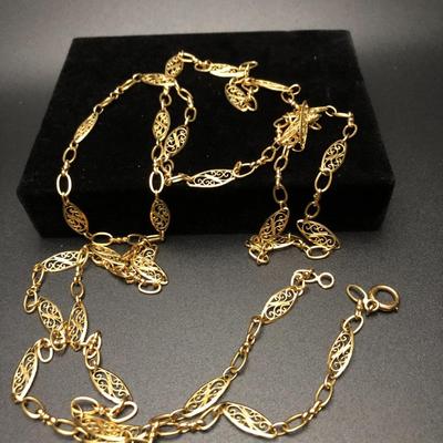 27” Yellow 18k Gold Chain - 47 grams