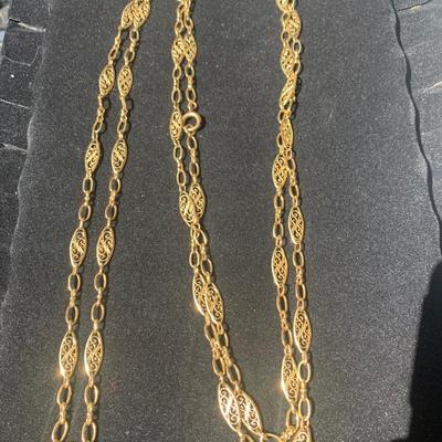 27” Yellow 18k Gold Chain - 47 grams