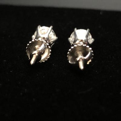 14k White Gold & Diamond Earrings - Retail ~ $10,000