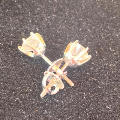 14k White Gold & Diamond Earrings - Retail ~ $10,000