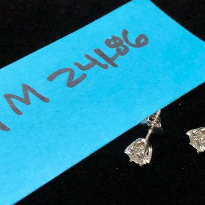 14k White Gold & Diamond Earrings - Retail ~ $10,000