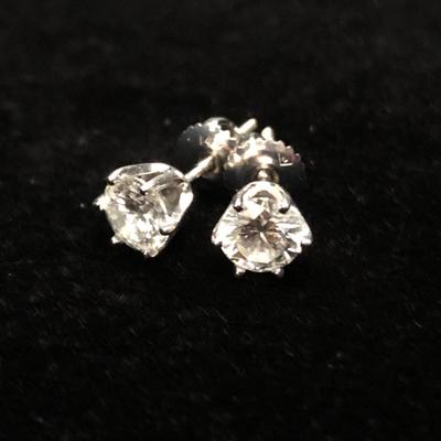 14k White Gold & Diamond Earrings - Retail ~ $10,000