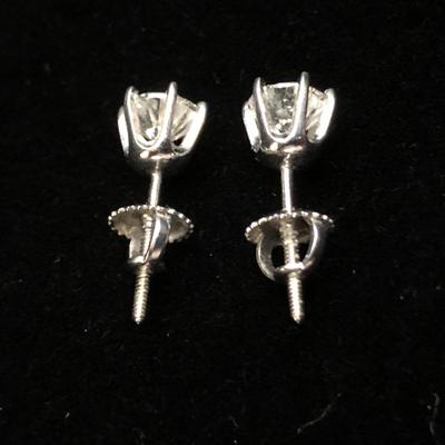 14k White Gold & Diamond Earrings - Retail ~ $10,000