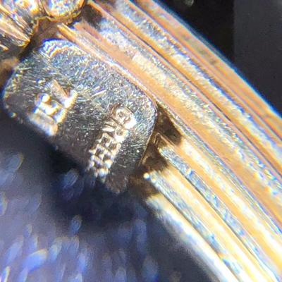 18k Yellow Gold Lions Head Bangle Bracelet Made in Greece