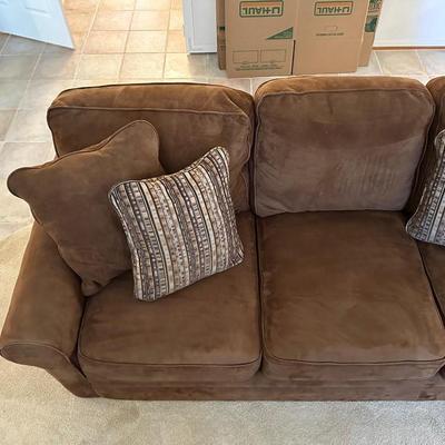 LA Z BOY MICROFIBER SOFA
