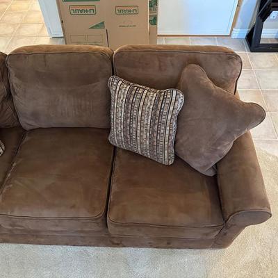 LA Z BOY MICROFIBER SOFA