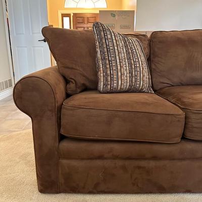 LA Z BOY MICROFIBER SOFA