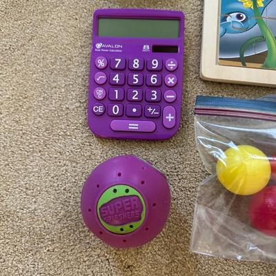 AN ASSORTMENT OF TOYS