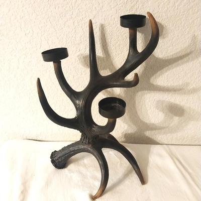 ANTLER CANDLE HOLDERS