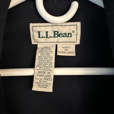 COLDWATER CREEK DENIM JACKET AND LL BEAN COAT (XL)