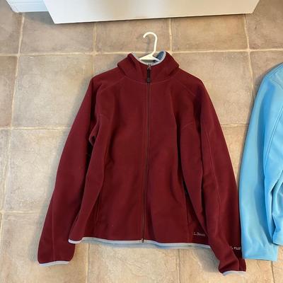 LADIES LL BEAN AND LAND'S END COAT AND JACKETS