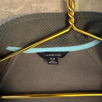 LADIES LL BEAN AND LAND'S END COAT AND JACKETS