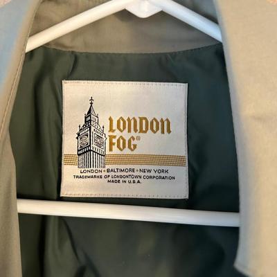 ANNE KLEIN WOOL COAT AND LONDON FOG COAT (XL)