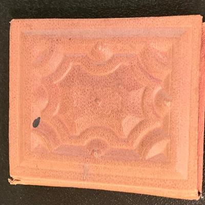 Antique Miniature Tin Type Photo Album