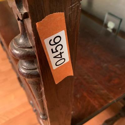 Antique Oak Server