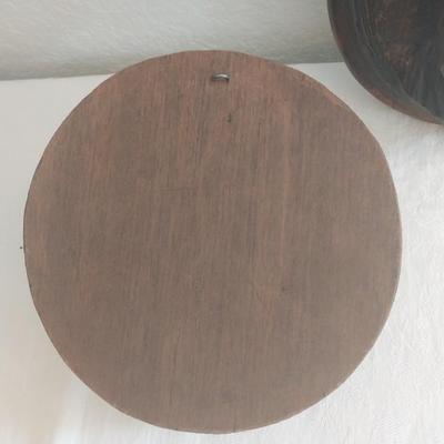 WOODEN CARVED WALL HANGINGS