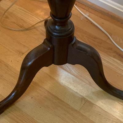 Mahogany Tilt Top Table