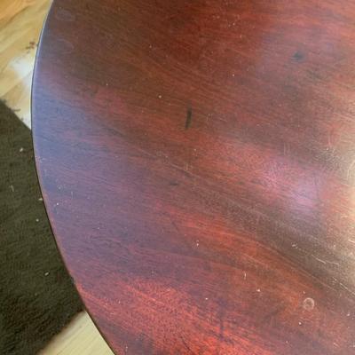 Mahogany Tilt Top Table
