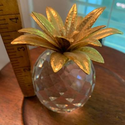 Swarovski Pineapple Paperweight