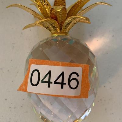 Swarovski Pineapple Paperweight