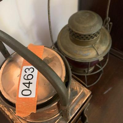 C&O and British Railroad Lanterns