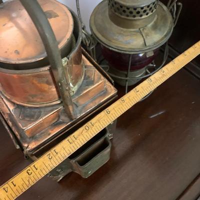 C&O and British Railroad Lanterns