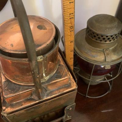 C&O and British Railroad Lanterns