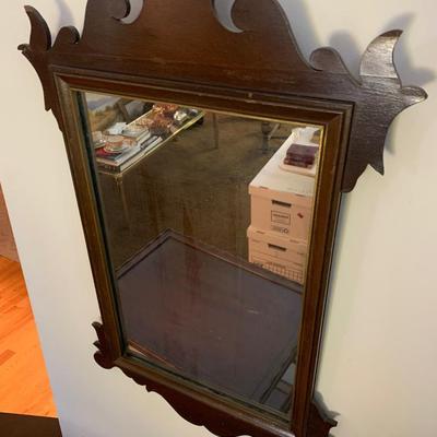 Mahogany Wall Mirror