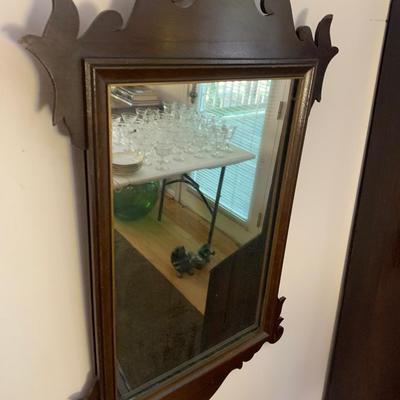 Mahogany Wall Mirror
