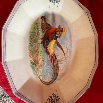 Pheasant serving tray
