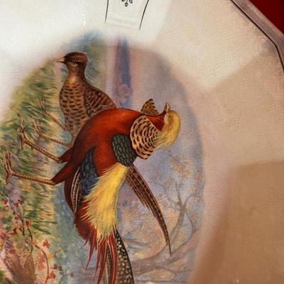 Pheasant serving tray