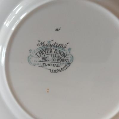 PLACEMATS-VASE- CHINA PLATES AND PLATTER