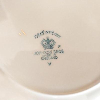 PLACEMATS-VASE- CHINA PLATES AND PLATTER