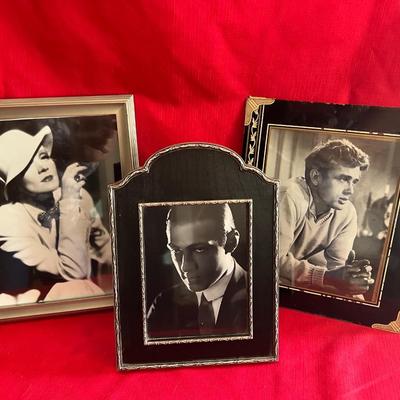 Celebrity framed art