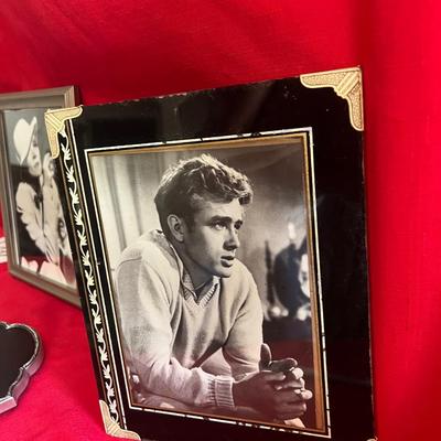Celebrity framed art