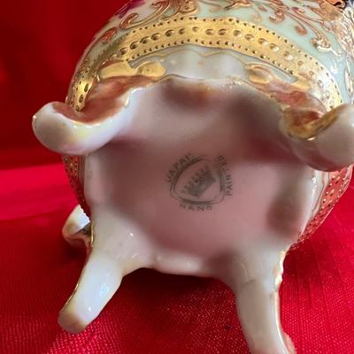 Oil lamp, Intricate piece of China and beautifully framed picture