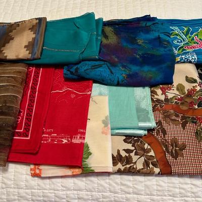 A SELECTION OF DRESS SCARVES
