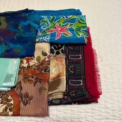 A SELECTION OF DRESS SCARVES