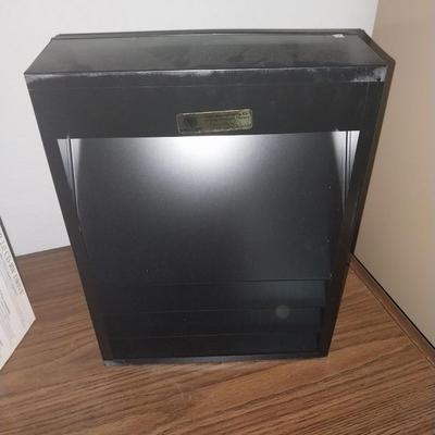 METAL MAIL HOLDER-TABLE CLOCK AND EXTERNAL USB