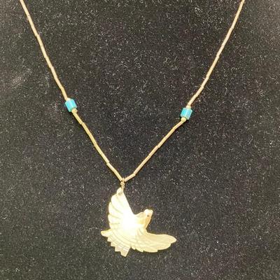 Native American Thunderbird Necklace