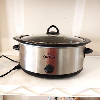 STAINLESS STEEL CROCK POT