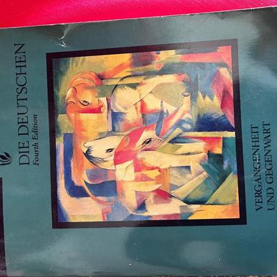 Variety of German books