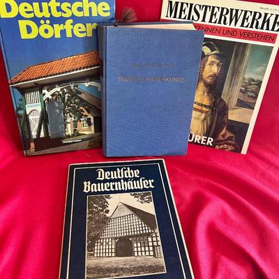Variety of German books