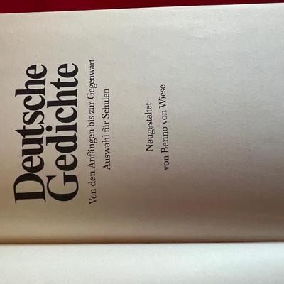 Variety of German books